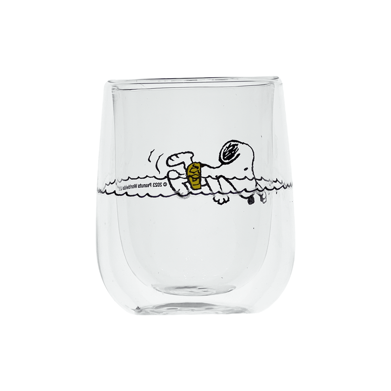 Peanuts Snoopy - Borosilicate Glass Swim - KLOSH
