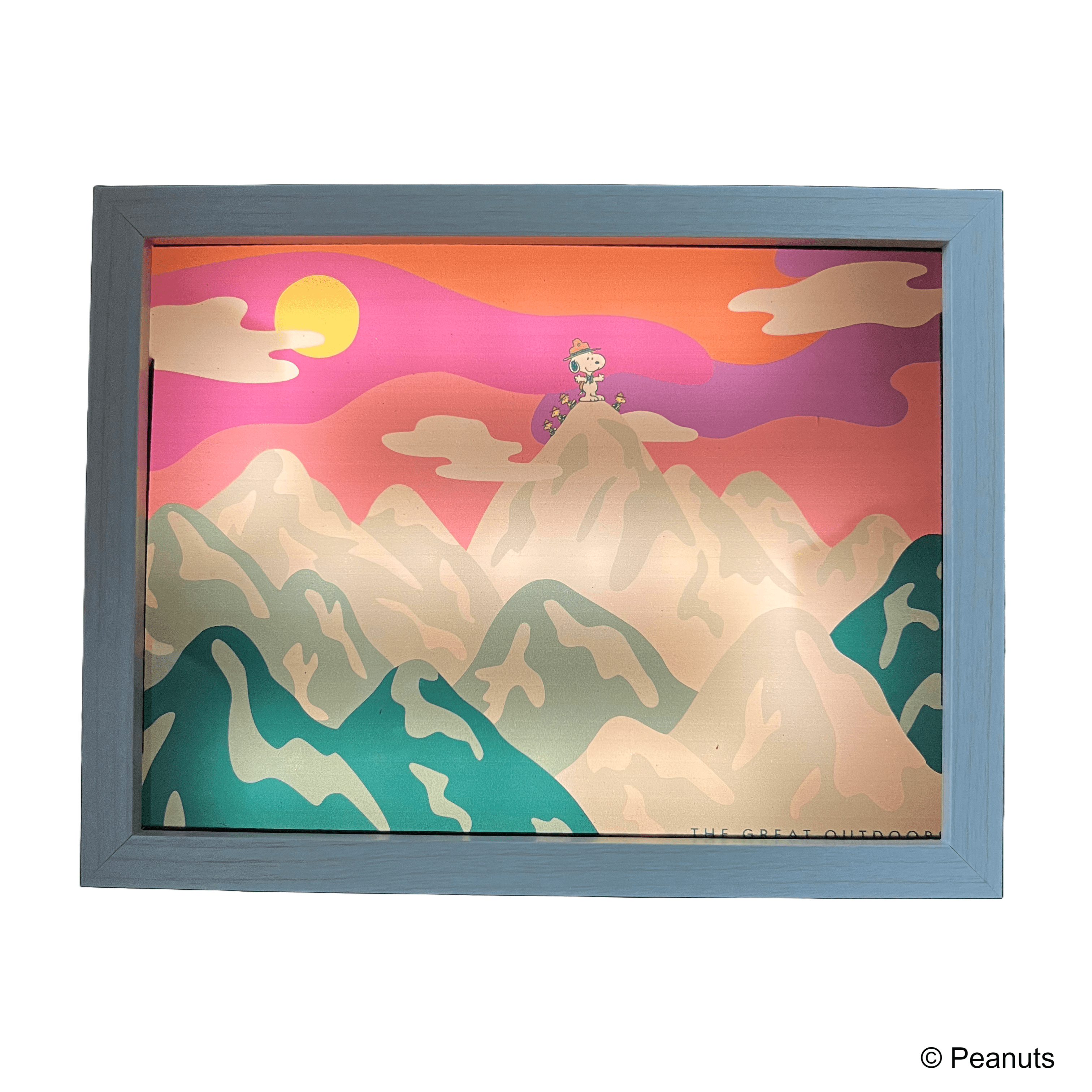 Peanuts - WOW LIghtbox Snoopy Mountain - KLOSH