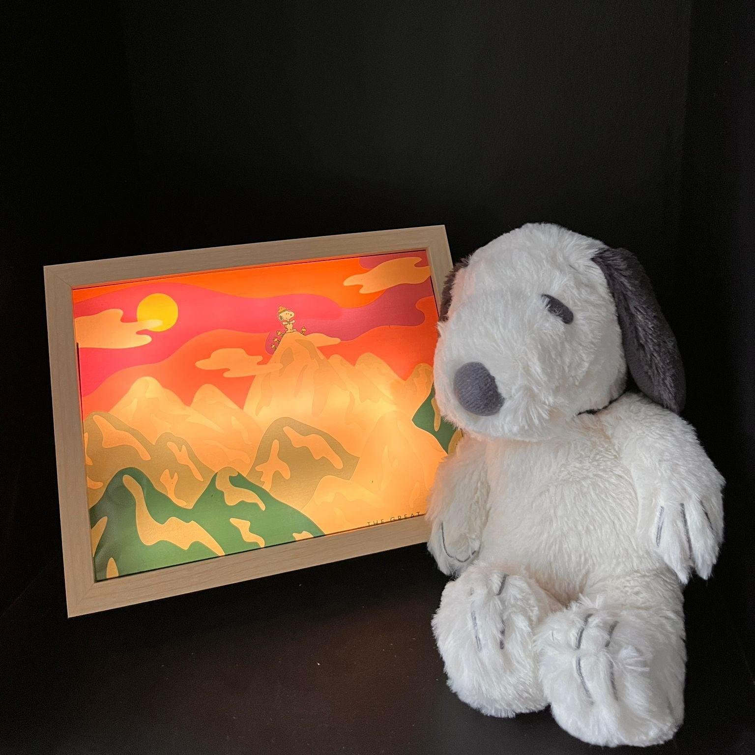 Peanuts - WOW LIghtbox Snoopy Mountain - KLOSH