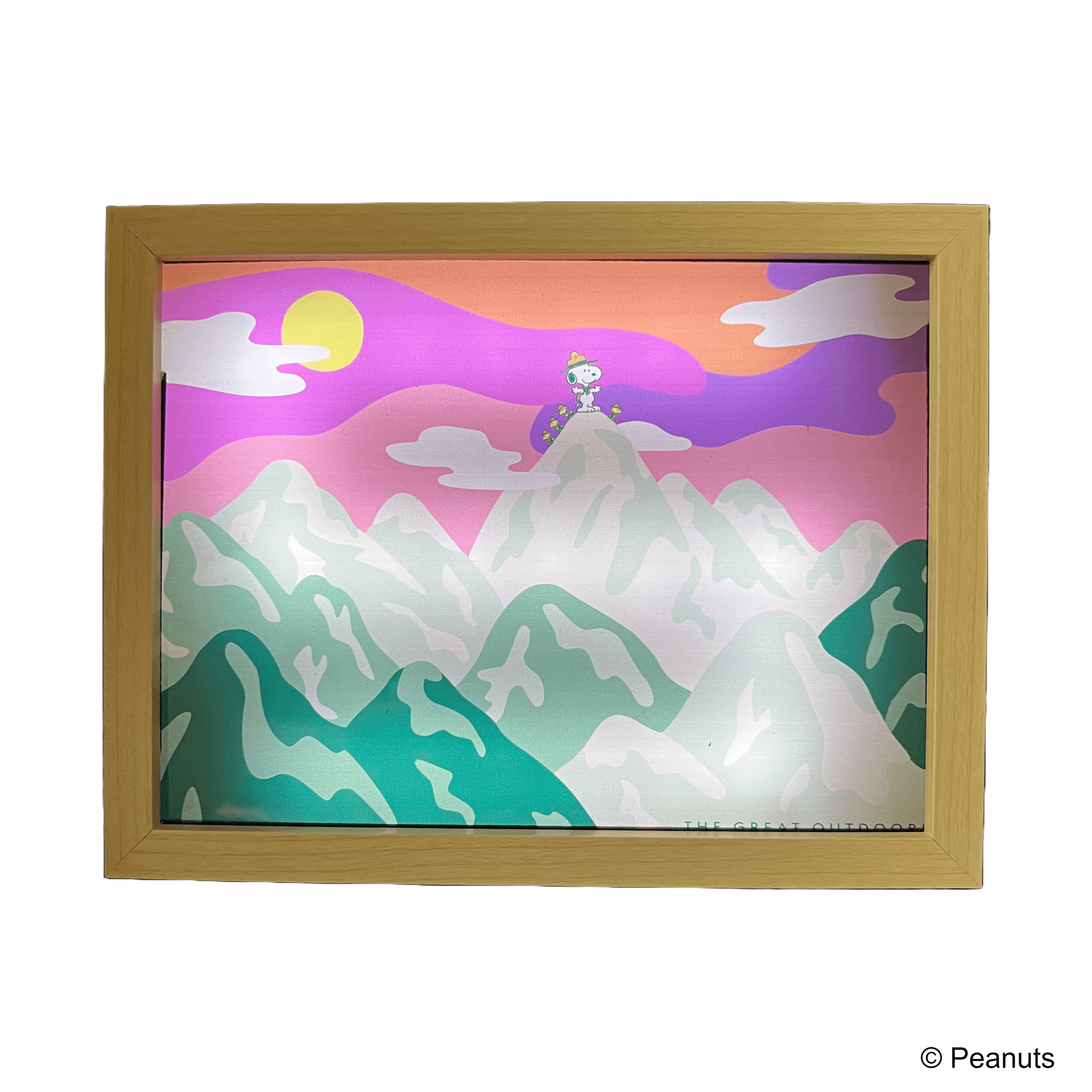 Peanuts - WOW LIghtbox Snoopy Mountain - KLOSH