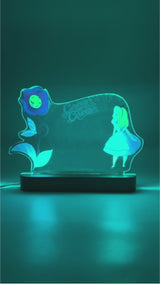 Disney LED Message Board - Alice Curiouser