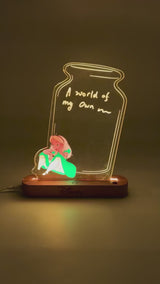 Disney LED Message Board - Alice Jar