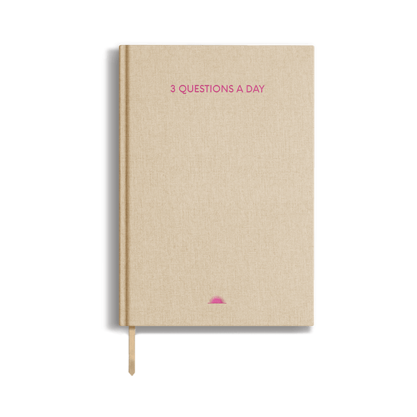 3 Questions a Day Journal - Pink - KLOSH
