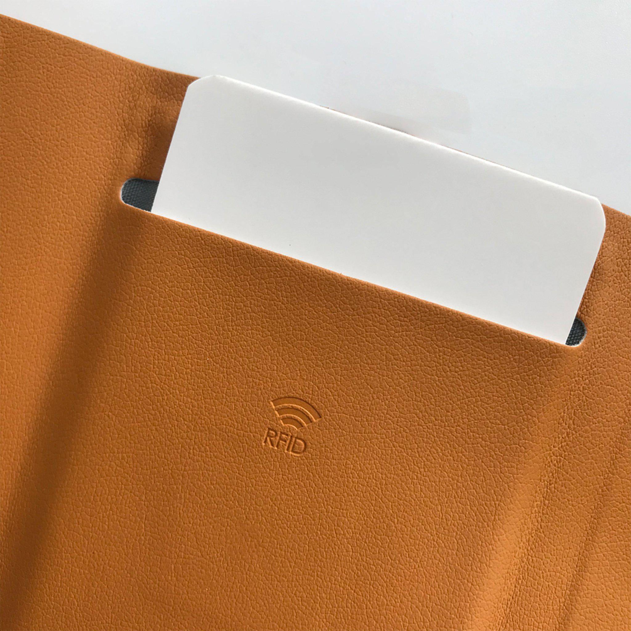 Allocacoc MiniWallet Expandable (Brown) - KLOSH