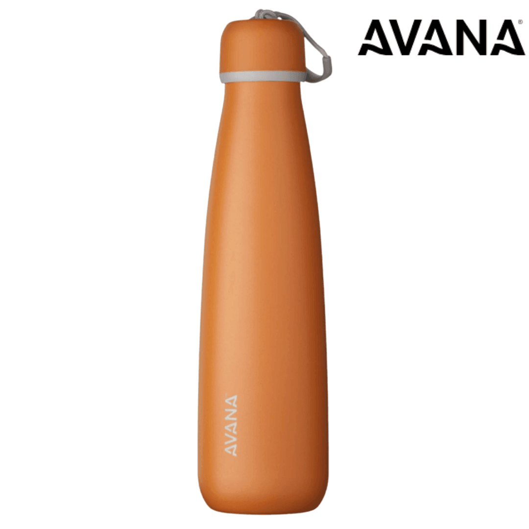 Avana Ashbury - Stainless Steel Double-Wall Insulated Water Bottle 18oz (523ml) - KLOSH