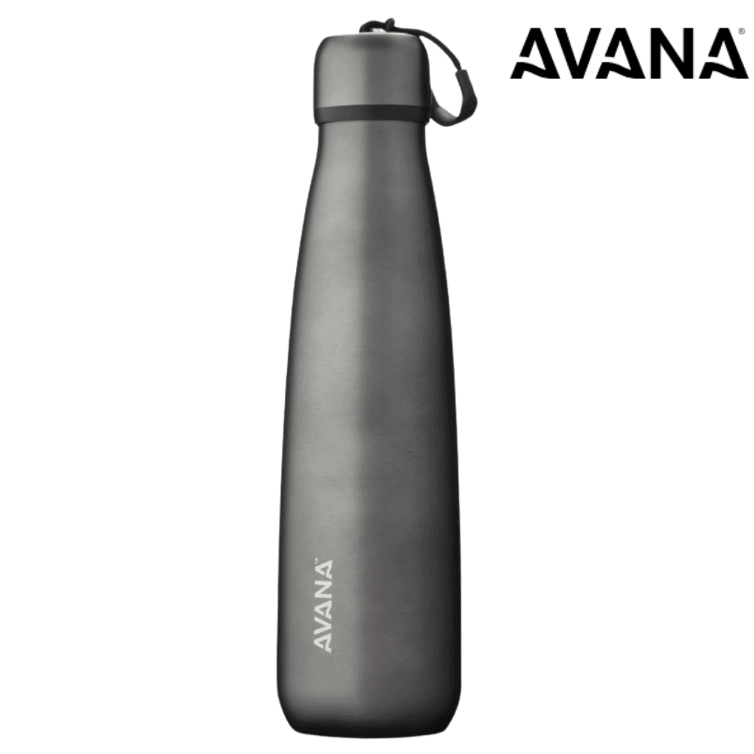 Avana Ashbury - Stainless Steel Double-Wall Insulated Water Bottle 18oz (523ml) - KLOSH