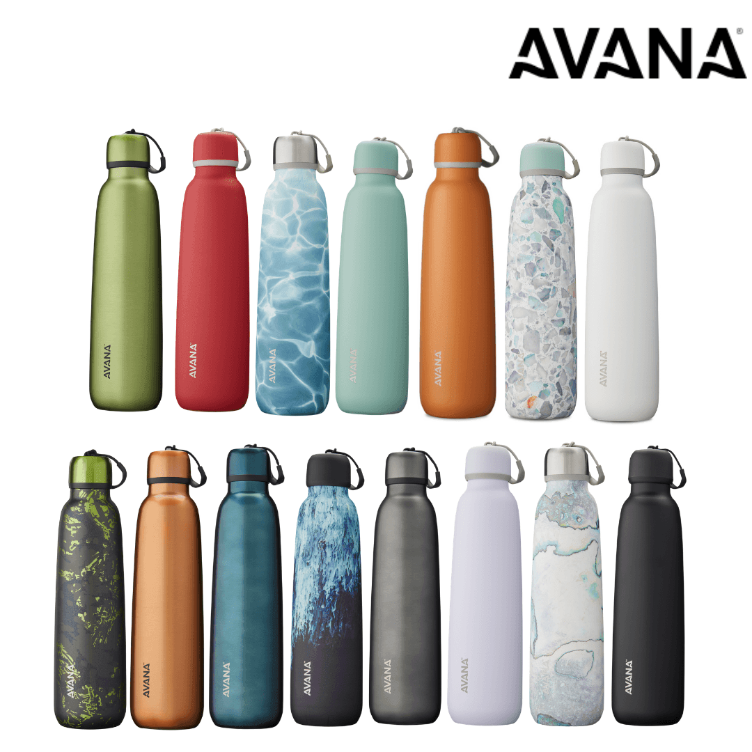 Avana Ashbury Stainless Steel Double-Wall Insulated Water Bottle 24oz (710ml) - KLOSH