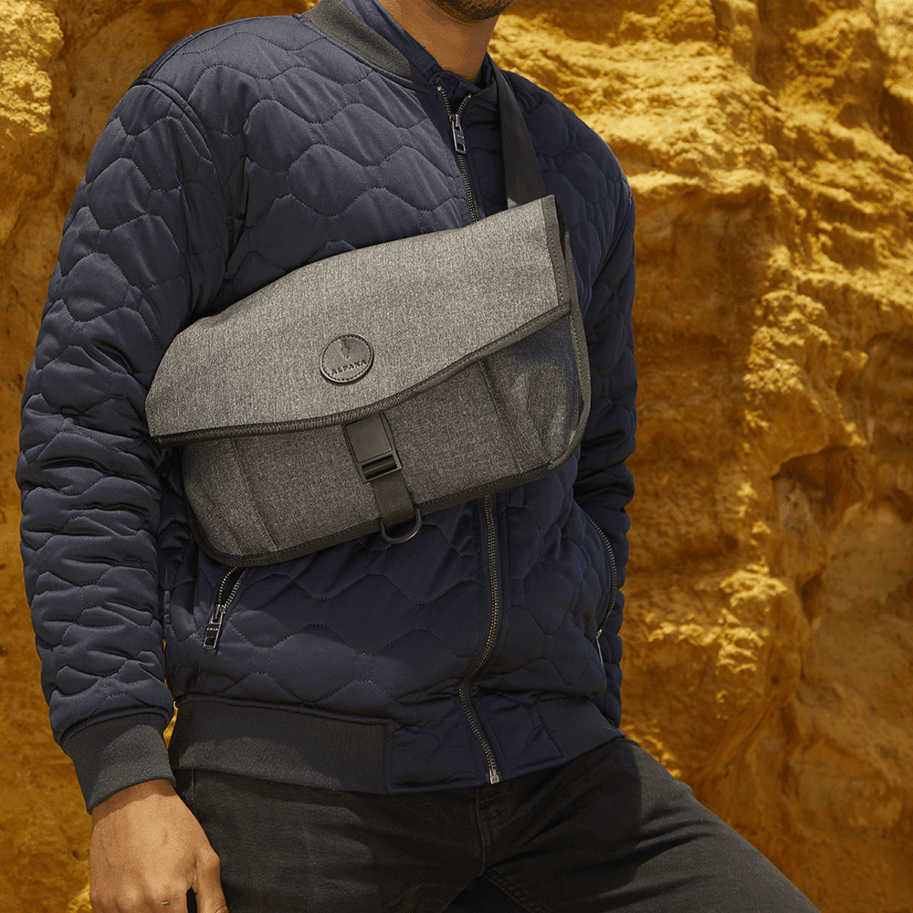 Bag - Alpha Sling XL (Grey) - KLOSH