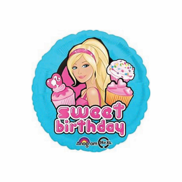 Balloon - Barbie Happy Birthday - KLOSH