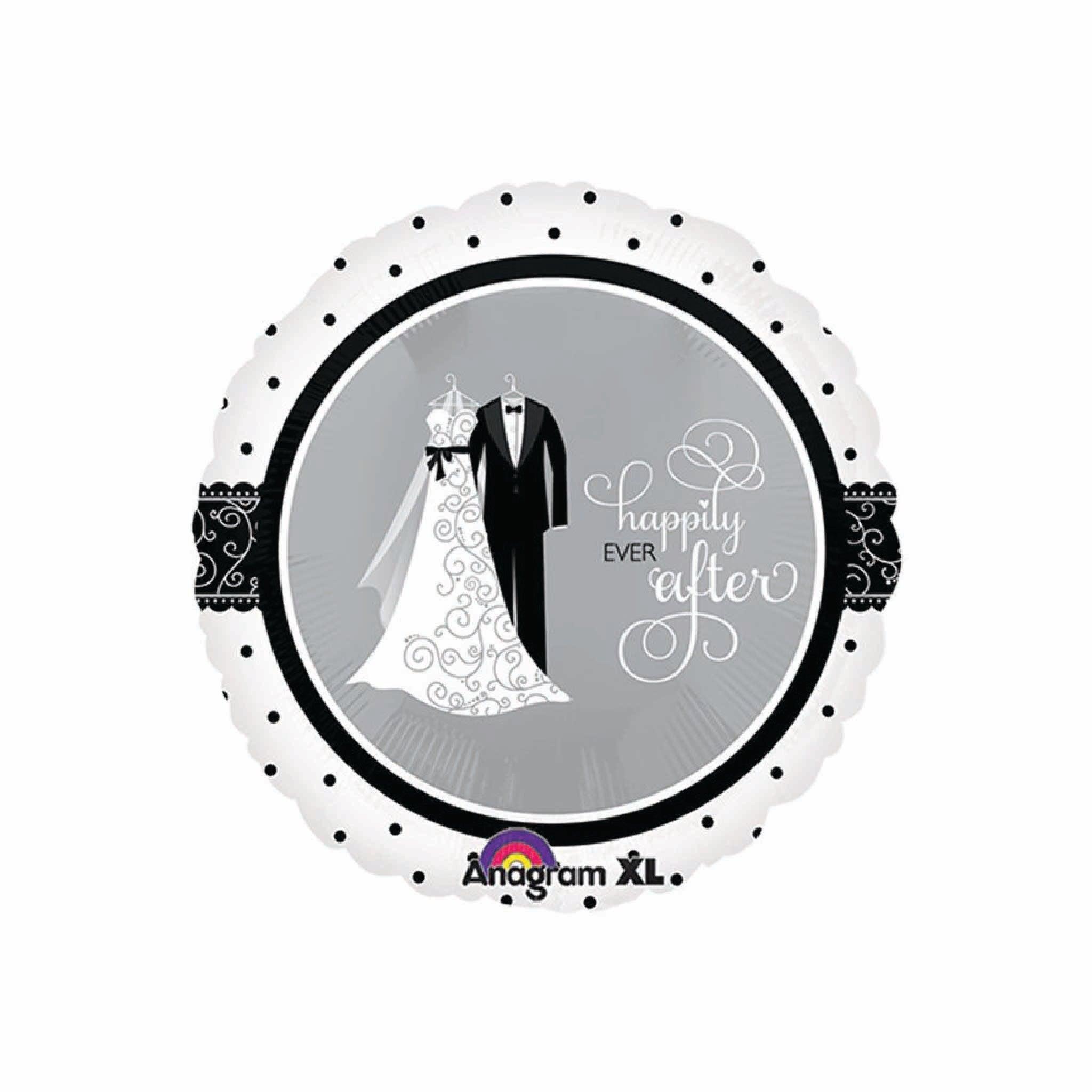 Balloon - Black & White Wedding - KLOSH