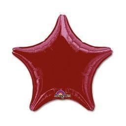 Balloon - Burgundy Star Foil - KLOSH