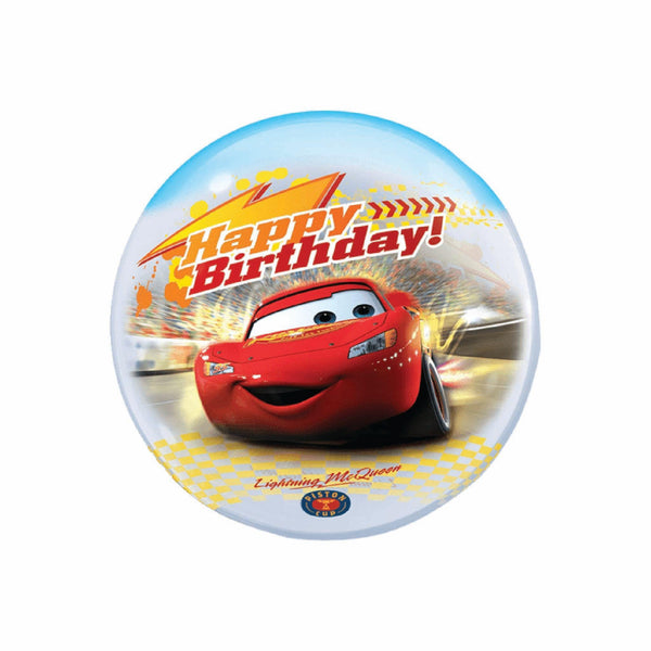 Balloon - Cars Birthday Bubble - KLOSH