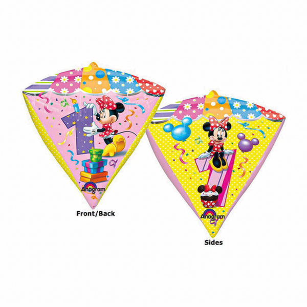 Balloon - Disney Minnie Shape Age 1 Diamondz - KLOSH