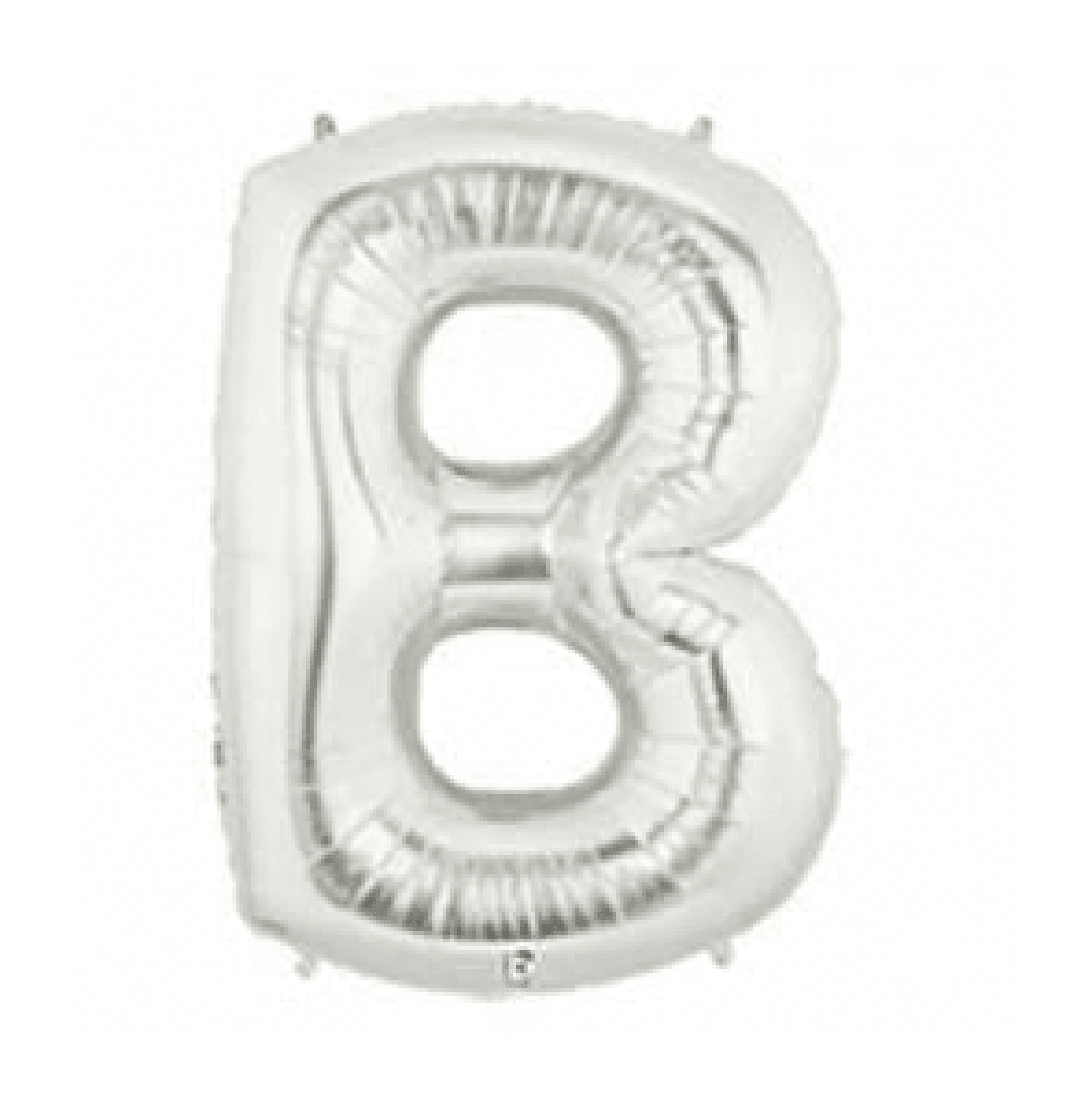 Balloon - Foil Alphabet 14" B Silver - KLOSH