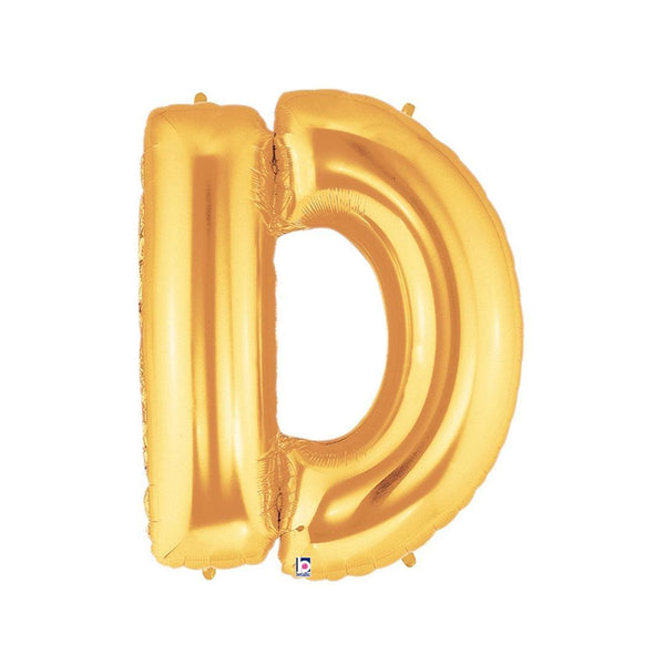 Balloon - Foil Alphabet 14" D Gold - KLOSH