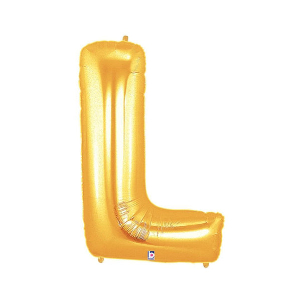 Balloon - Foil Alphabet 14" L Gold - KLOSH