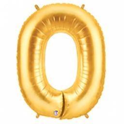 Balloon - Foil Alphabet 14" O Gold - KLOSH