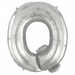 Balloon - Foil Alphabet 14" Q Silver - KLOSH