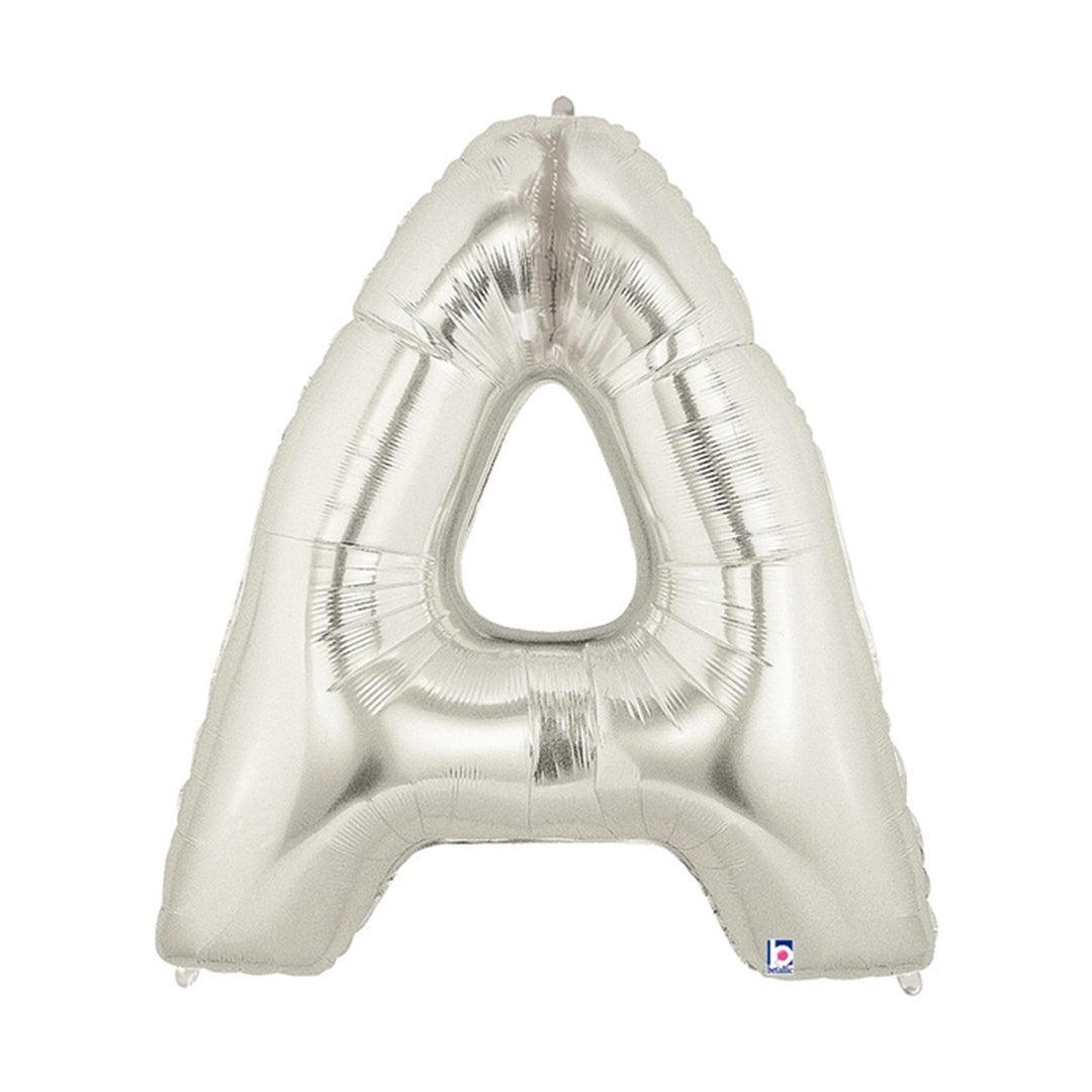 Balloon - Foil Alphabet 40" A Silver - KLOSH