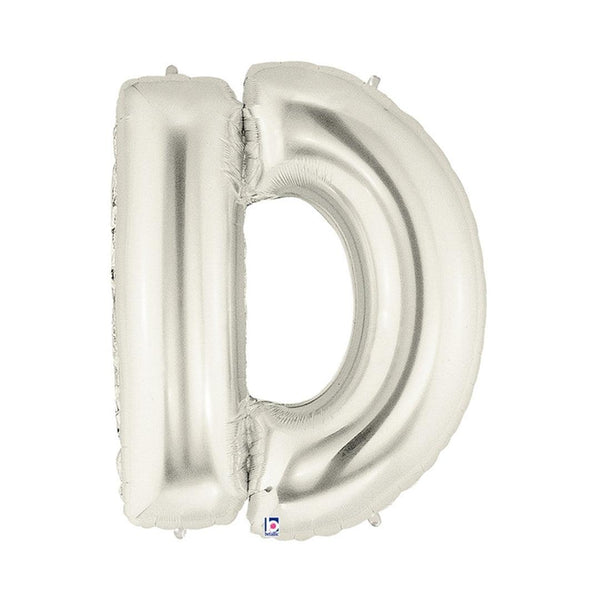 Balloon - Foil Alphabet 40" D Silver - KLOSH