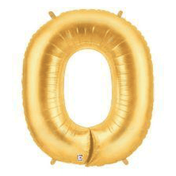 Balloon - Foil Alphabet 40" O Gold - KLOSH