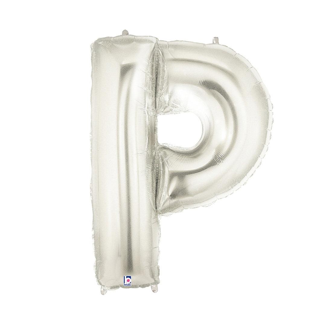 Balloon - Foil Alphabet 40" P Silver - KLOSH