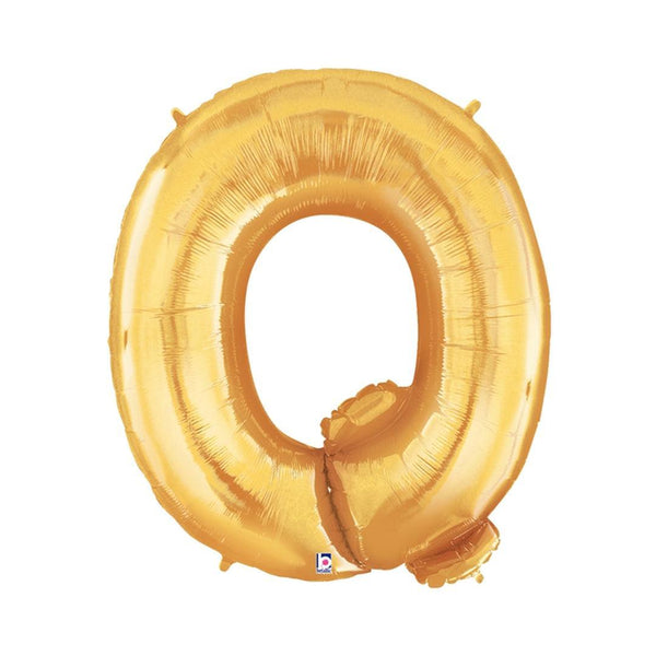 Balloon - Foil Alphabet 40" Q Gold - KLOSH