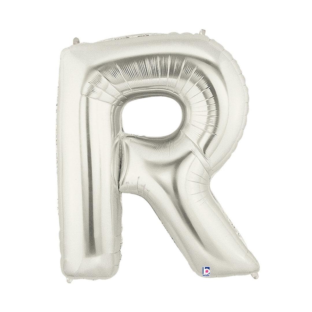 Balloon - Foil Alphabet 40" R Silver - KLOSH