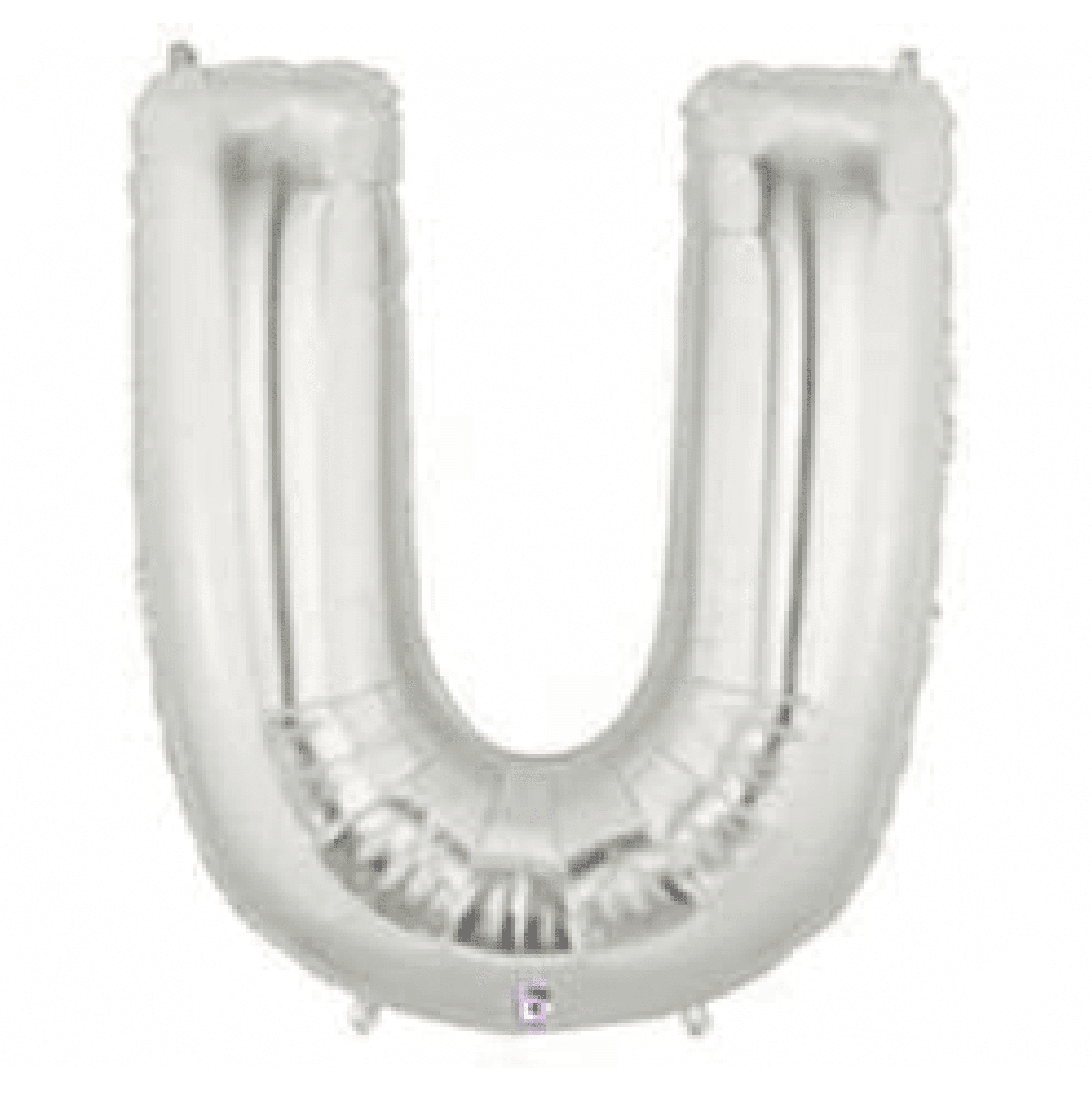 Balloon - Foil Alphabet 40" U Silver - KLOSH
