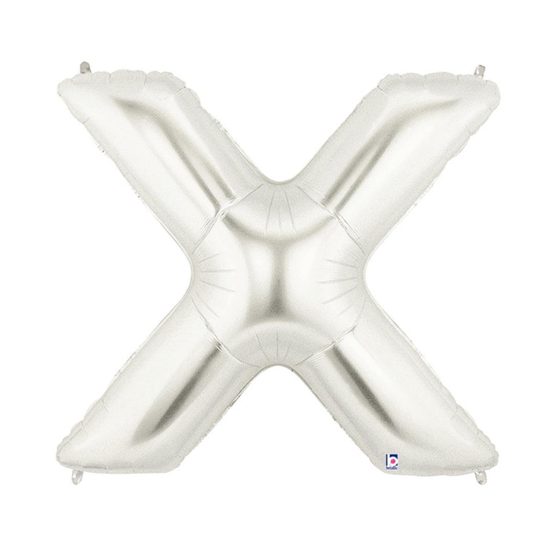 Balloon - Foil Alphabet 40" X Silver - KLOSH