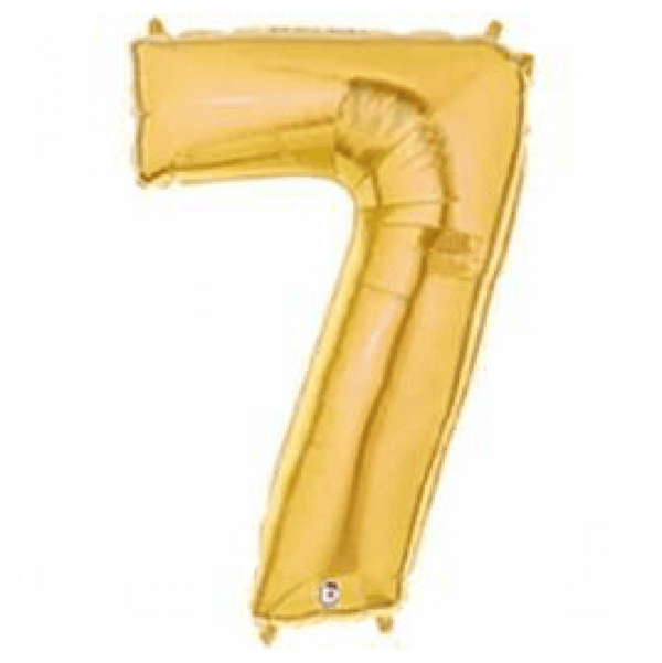 Balloon - Foil Number 14" 7 Gold - KLOSH