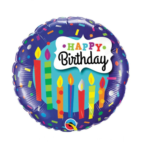 Balloon - Happy Birthday Candles Confetti - KLOSH