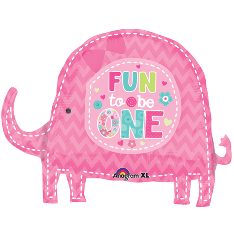 Balloon - Pink Elephant Fun to be One - KLOSH