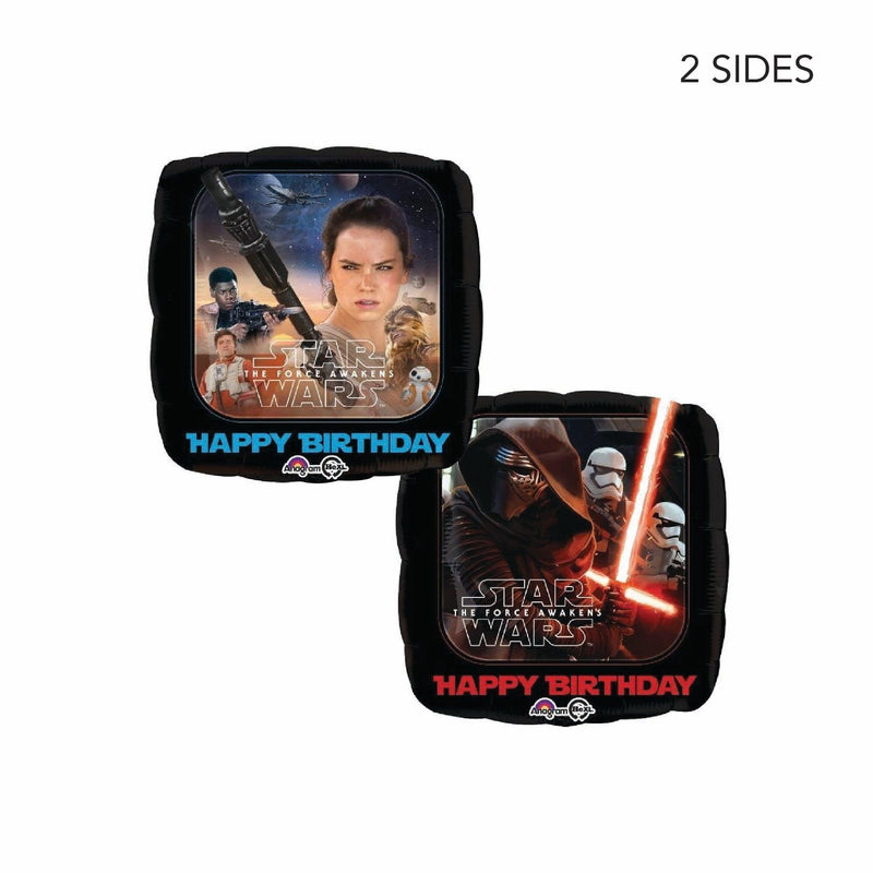 Balloon - Star Wars The Force Awakens Happy Birthday - KLOSH