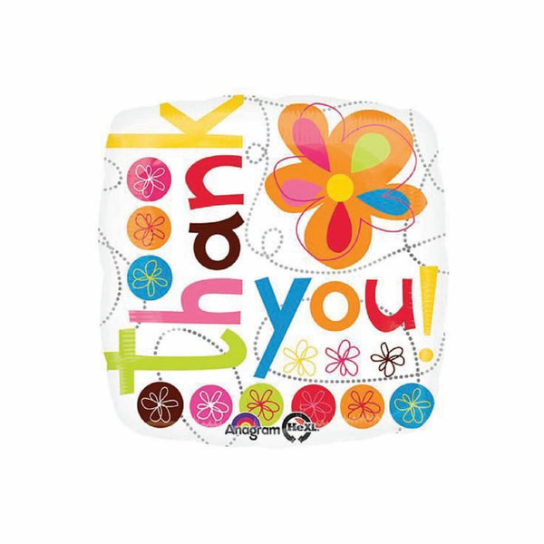 Balloon - Thank You Colourful Flowers - KLOSH