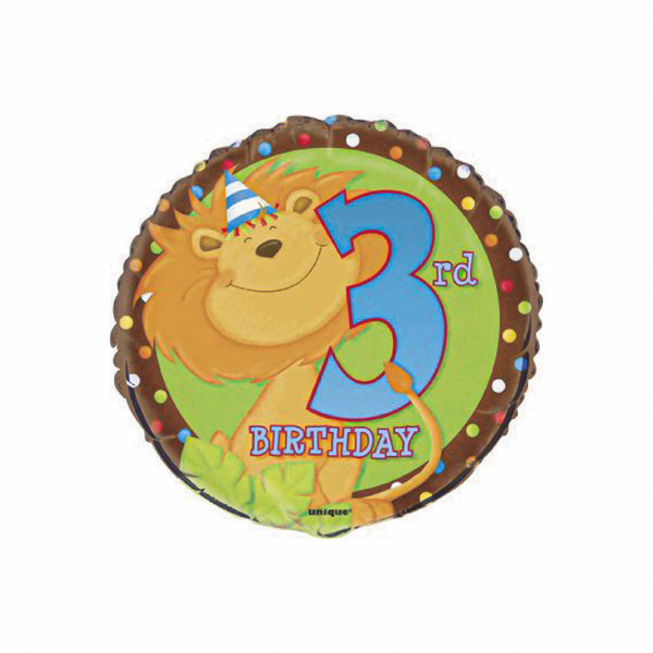 Balloon - Third Birthday Jungle Party - KLOSH