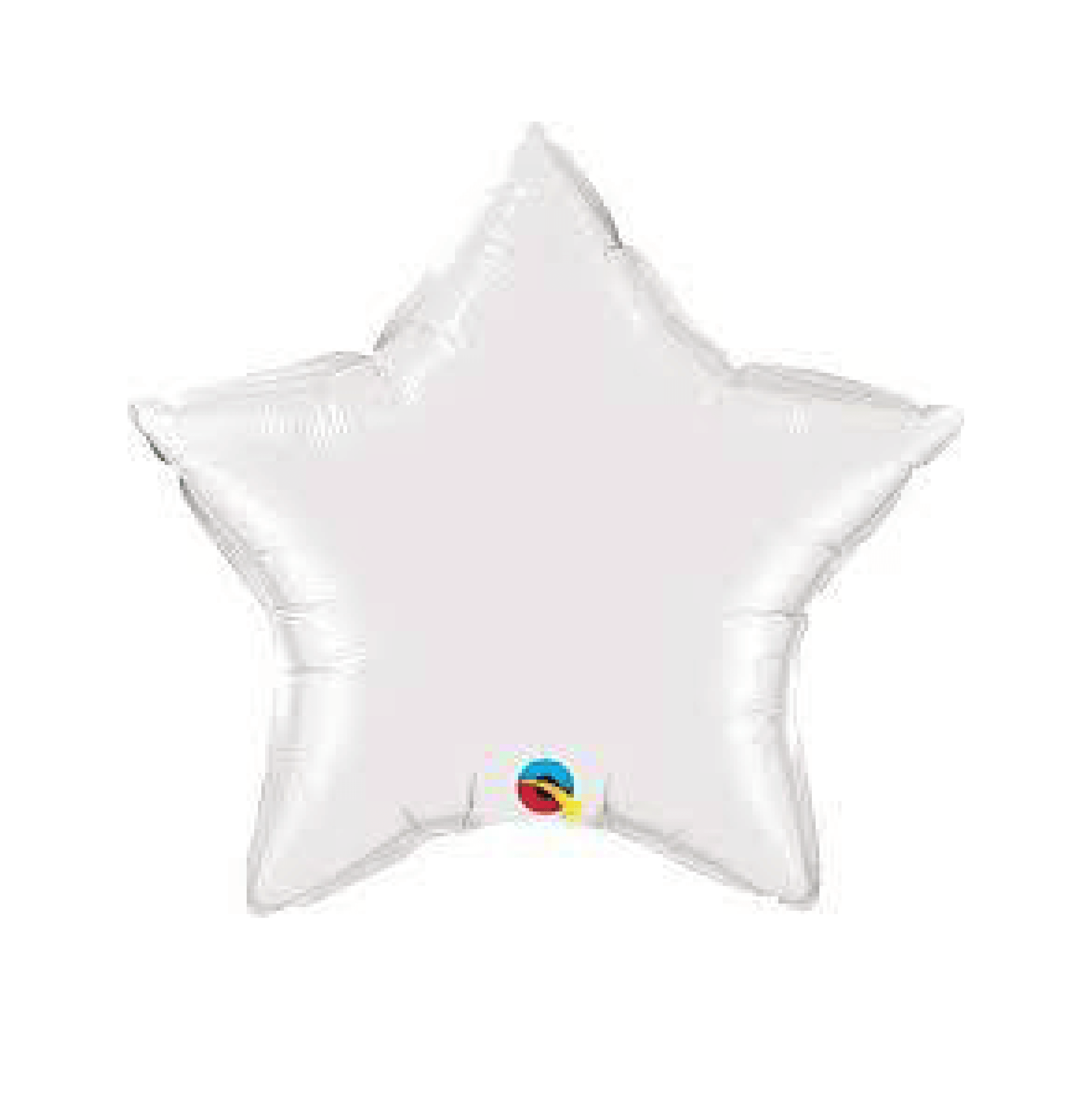 Balloon - White Star Foil - KLOSH