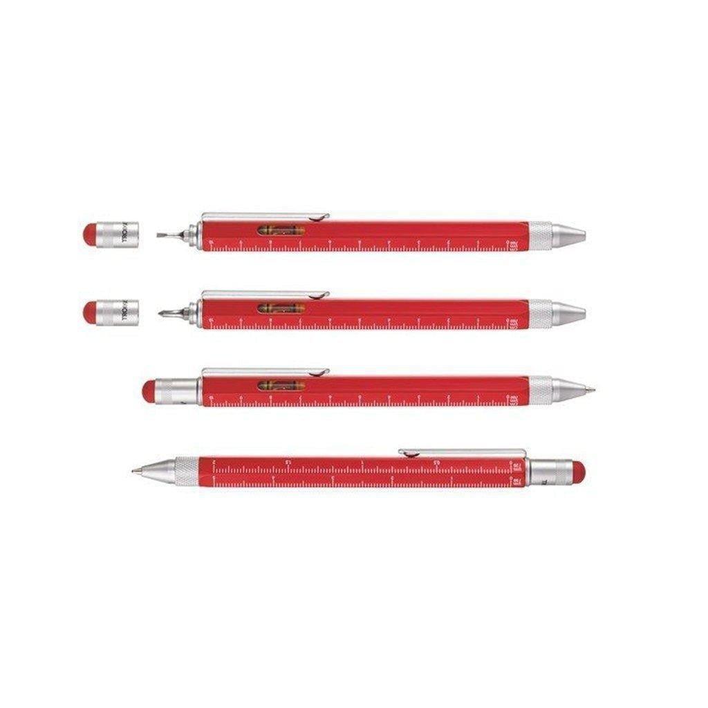 Ballpoint Pen - Troika Construction Multi Tool Red - KLOSH