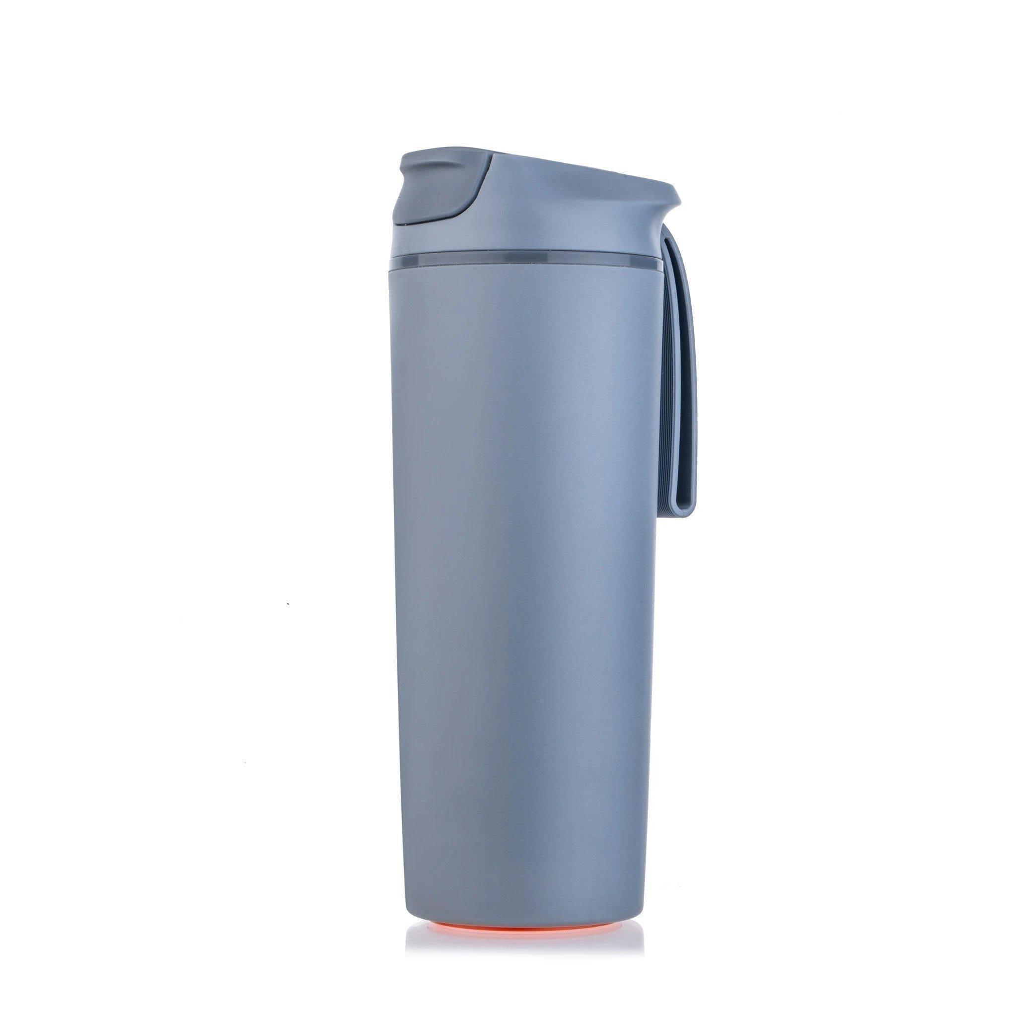 Bottle - Artiart Suction Rhino Bottle Blue - KLOSH