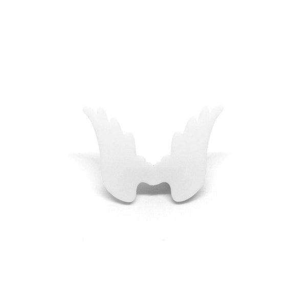 Brooch Pin - Angel Wings (Acrylic) - KLOSH