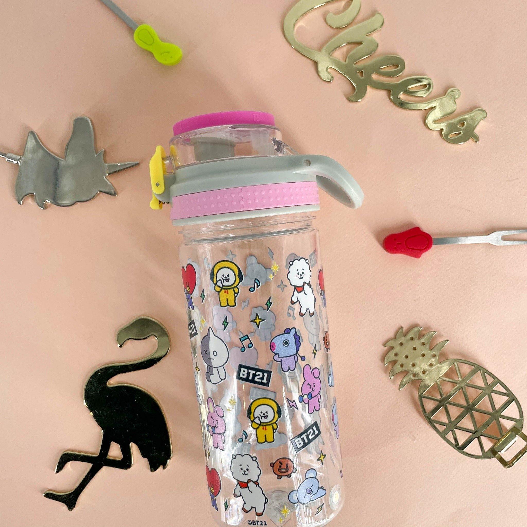 BT21 - Sports Nozzle All Icons Water Bottle - KLOSH