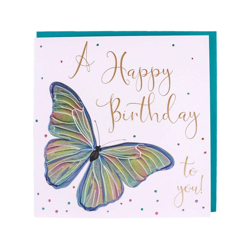 Card - A Happy Birthday Butterfly - KLOSH