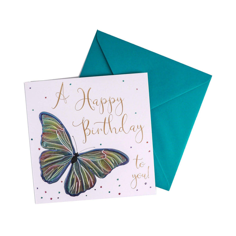 Card - A Happy Birthday Butterfly - KLOSH
