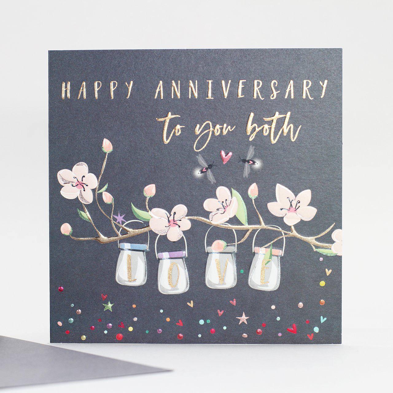Card - Anniversary to You Both - KLOSH