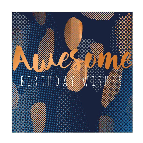 Card - Awesome Birthday Wishes - KLOSH