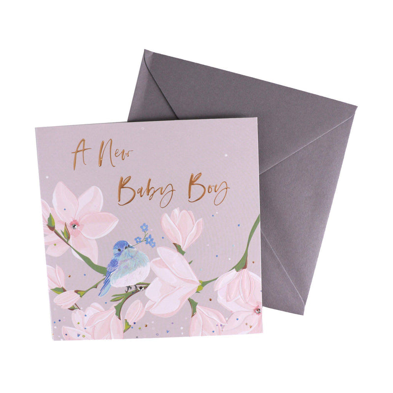 Card - Baby Boy Bird - KLOSH