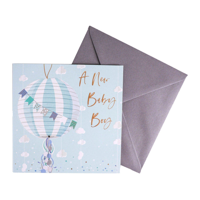 Card - Baby Boy Lantern - KLOSH