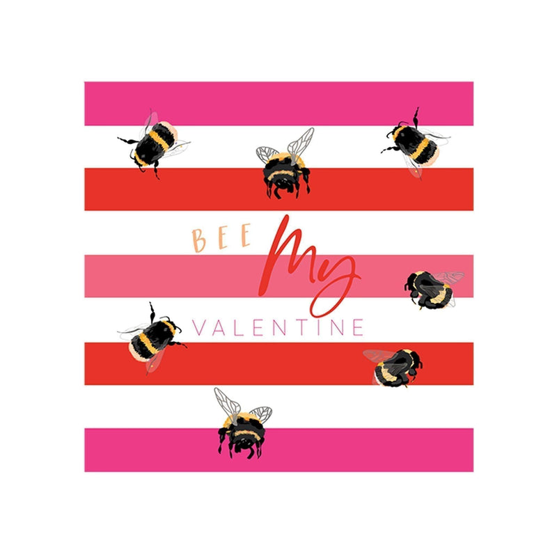 Card - Bee My Valentine - KLOSH