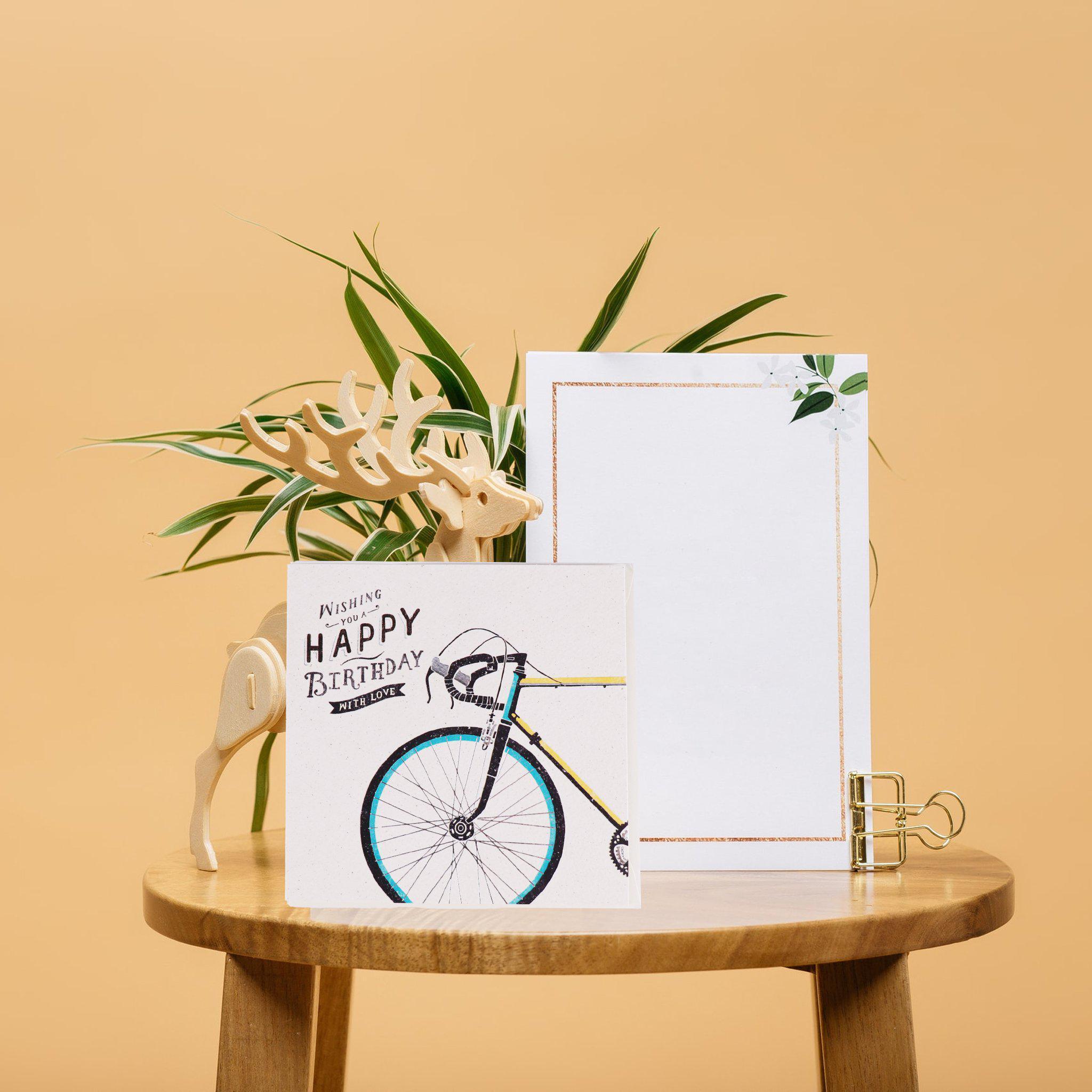 Card - Bicycle Happy Birthday - KLOSH