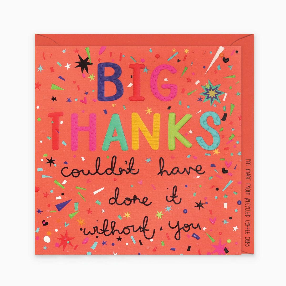 Card - Big Thanks - KLOSH